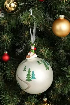 Елочный шар 10 см COINCASA