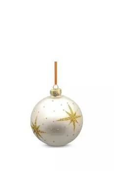 Елочный шар с декором 8 см COINCASA