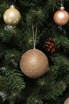 Елочный шар с декором Karlsbach