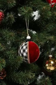 Елочный шар с декором Karlsbach