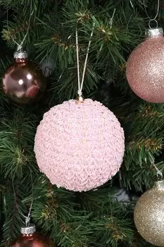 Елочный шар с декором Karlsbach