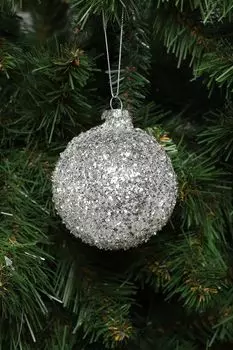 Елочный шар стеклянный Искорки Holiday Classics