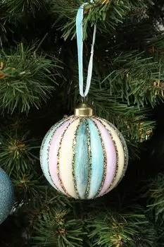 Елочный шар стеклянный Karlsbach