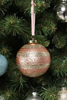 Елочный шар стеклянный Karlsbach