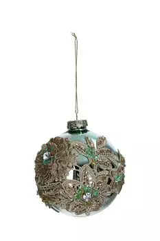 Елочный шар стеклянный Kersten