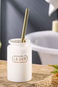 Ершик для туалета керамический Le Bain blanc WESS