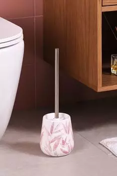 Ершик для туалета керамический с принтом Akvarel Moroshka