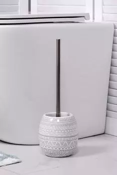 Ершик для туалета керамический с принтом Nomads Moroshka