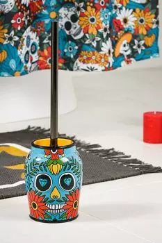 Ершик для туалета Los керамический Muertos Moroshka