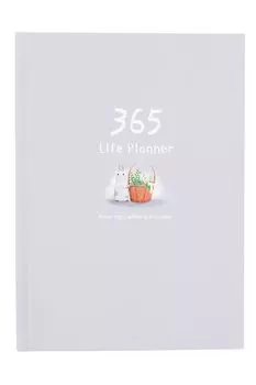 Ежедневник 365 Зайка с цветами Kawaii Factory