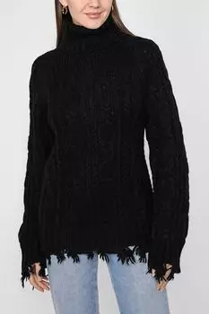 Фактурный свитер с рваными краями Silvian Heach