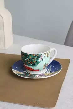 Фарфоровая чашка с блюдцем New Milk Andrea Fontebasso