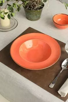 Фарфоровая глубокая тарелка Seasons Porland