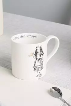 Фарфоровая кружка Алиса в стране чудес Kitchen Craft