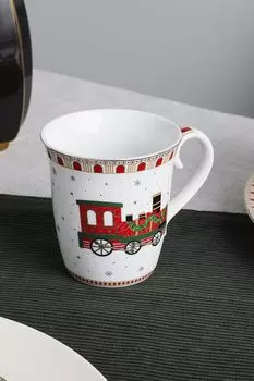 Фарфоровая кружка Полярный экспресс Easy Life