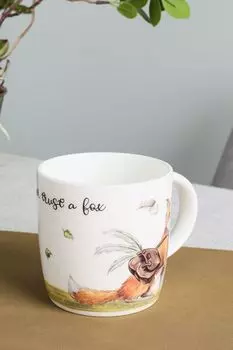 Фарфоровая кружка с принтом Animals 21maison