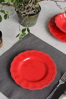 Фарфоровая тарелка закусочная Elite Easy Life