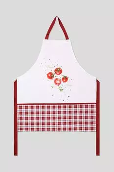 Фартук хлопковый с принтом Italiana 21maison