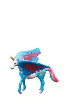 Фигурка единорог с крыльями серии Мир фэнтези Masai Mara
