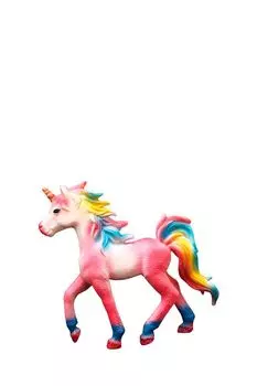 Фигурка жеребенок-единорог с цветной гривой Мир фэнтези Masai Mara