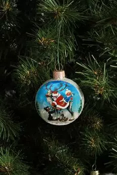 Формовая елочная игрушка Медальон Max Christmas