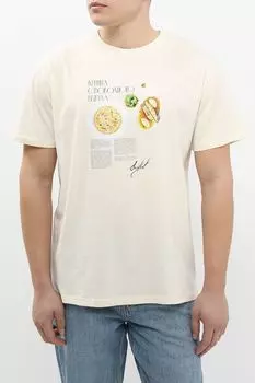 Футболка хлопковая с принтом MARCO DI RADI