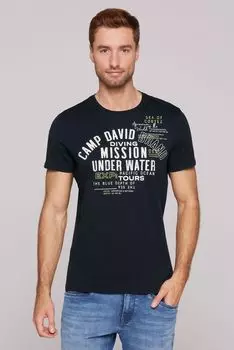 Футболка blue navy CAMP DAVID