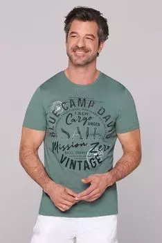 Футболка dark sage CAMP DAVID