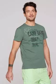 Футболка deep green CAMP DAVID