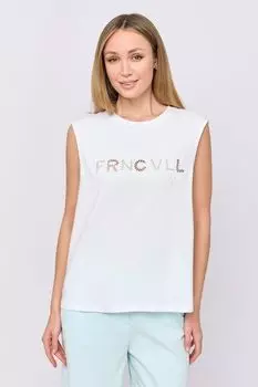 Футболка хлопковая без рукавов Franco Vello