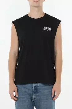 Футболка хлопковая без рукавов Tommy Jeans