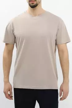 Футболка хлопковая c v-вырезом MARCO DI RADI