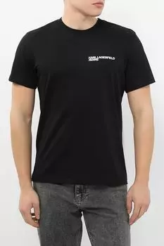 Футболка хлопковая Karl Lagerfeld Jeans