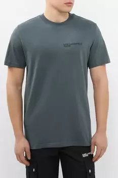 Футболка хлопковая Karl Lagerfeld Jeans