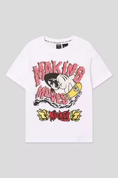 Футболка хлопковая Mickey Mouse Desigual