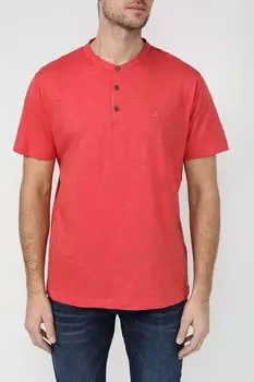 Футболка хлопковая на пуговицах LERROS