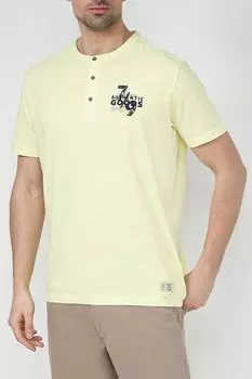 Футболка хлопковая на пуговицах LERROS