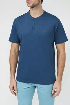 Футболка хлопковая на пуговицах LERROS