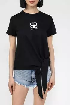 Футболка хлопковая на завязках BELUCCI