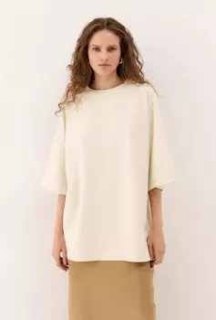 Футболка хлопковая оверсайз DADAknit