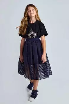 Футболка хлопковая с аппликацией SMENA