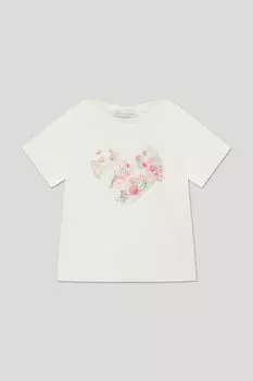 Футболка хлопковая с декором Choupette