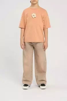 Футболка хлопковая с декором Choupette