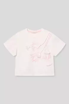 Футболка хлопковая с декором Choupette