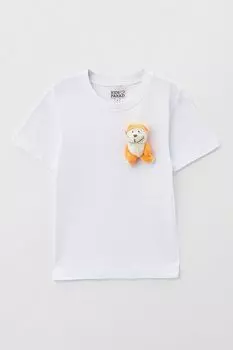 Футболка хлопковая с декором KIDSPARAD