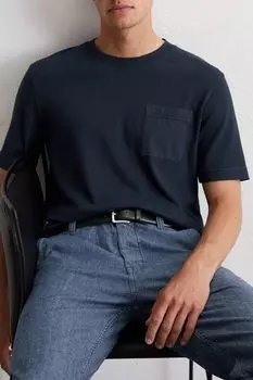 Футболка хлопковая с карманом Marc O'Polo