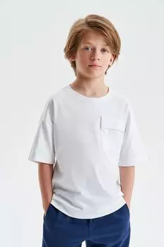 Футболка хлопковая с карманом Silver Spoon Life