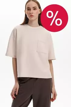 Футболка хлопковая с карманом VERY NEAT