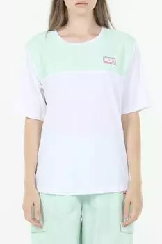 Футболка хлопковая с логотипом Ea7