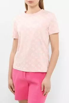 Футболка хлопковая с логотипом Guess